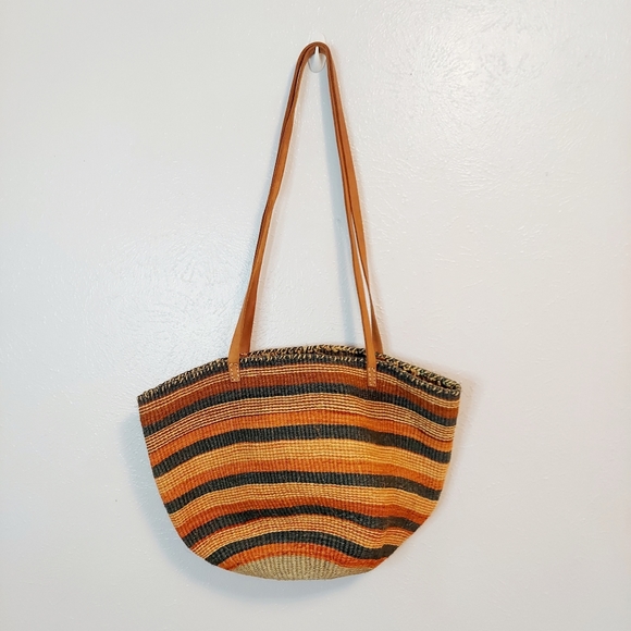 woven sisal bag